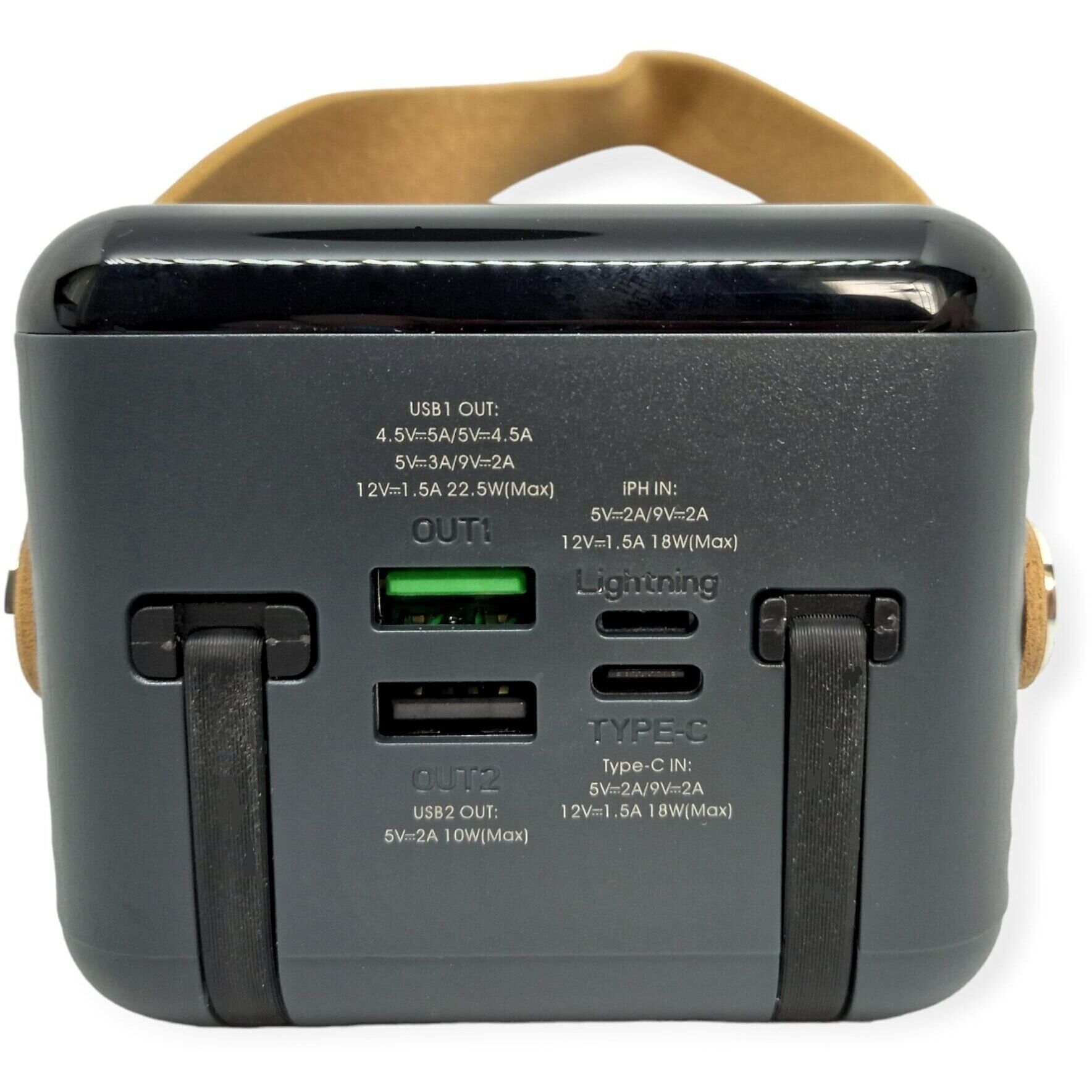 Power Bank 60000mAh (33000mAh: 5V/3A) Remax RPP-565, сірий