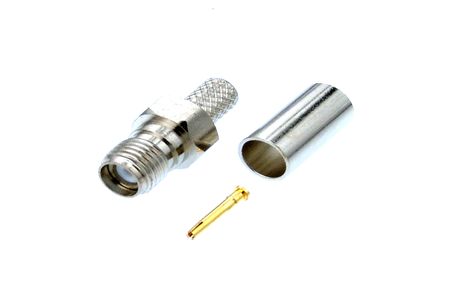 SMA-розетка на кабель (S-002-174 TGN) (SMA-C174J) (ВЧ-роз'єм) SMA-розетка на кабель (S-002-174 TGN) (SMA-C174J) (ВЧ-роз'єм)