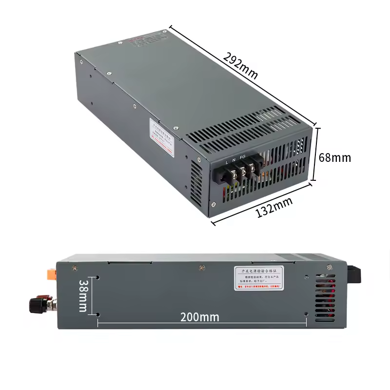 Блок живлення що вбудовується з екраном 1000W 0-72V S-1000-0-72V 1000W @ 0-72V, CHUX Блок живлення що вбудовується з екраном 1000W 0-72V S-1000-0-72V 1000W @ 0-72V, CHUX