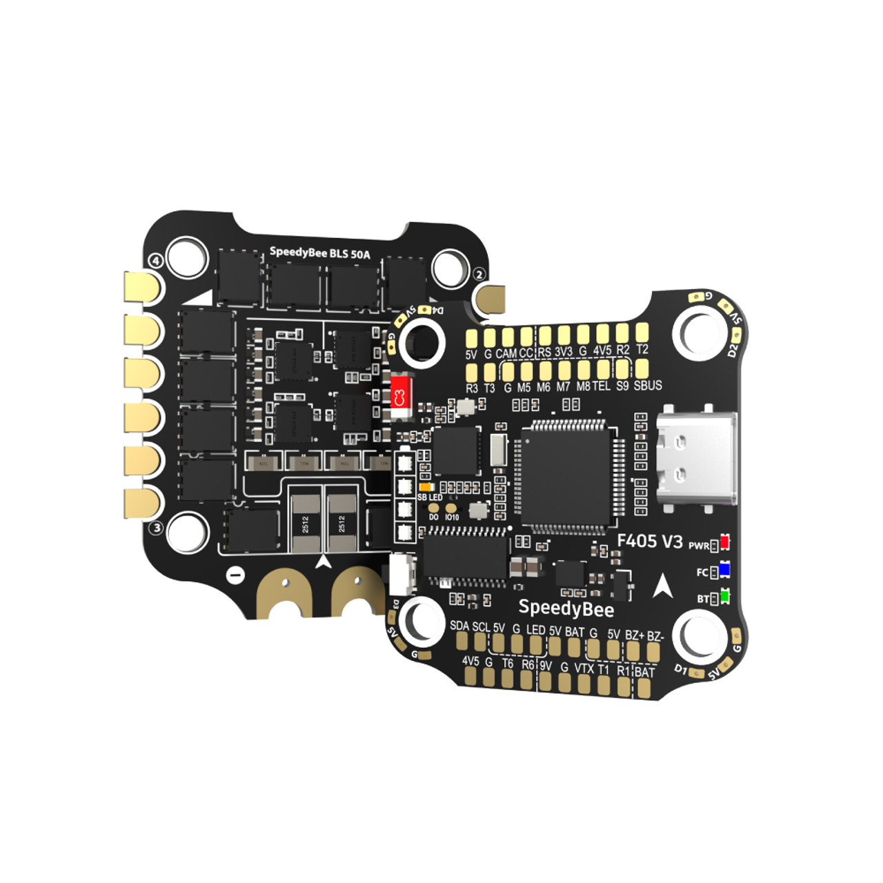 Політний контролер SpeedyBee F405 V3 BLS 50A FC&ESC