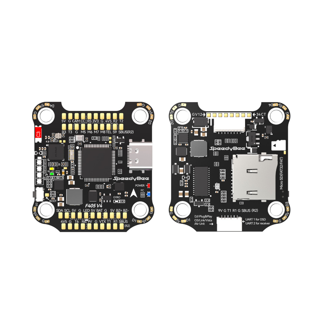 Політний контролер SpeedyBee F405 V4 BLS 60A FC&ESC