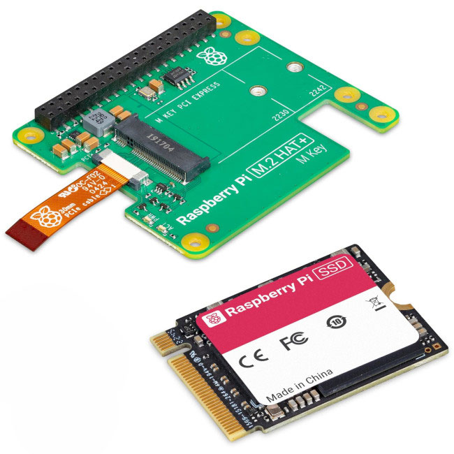 Модуль розширення RASPBERRY PI HAT+ SSD Kit for Raspberry Pi 5 512GB SC1676 Модуль розширення RASPBERRY PI HAT+ SSD Kit for Raspberry Pi 5 512GB SC1676