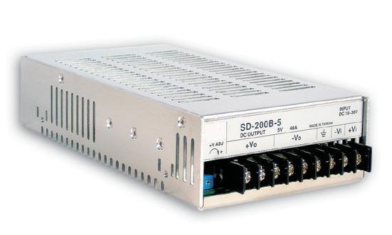 DC/DC перетворювач 200W, MeanWell SD-200C-48