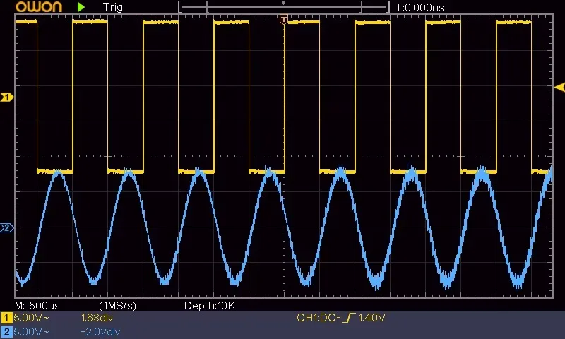 Цифровий осцилограф 2х канальный 100MhZ, SDS1102 Цифровий осцилограф 2х канальный 100MhZ, SDS1102