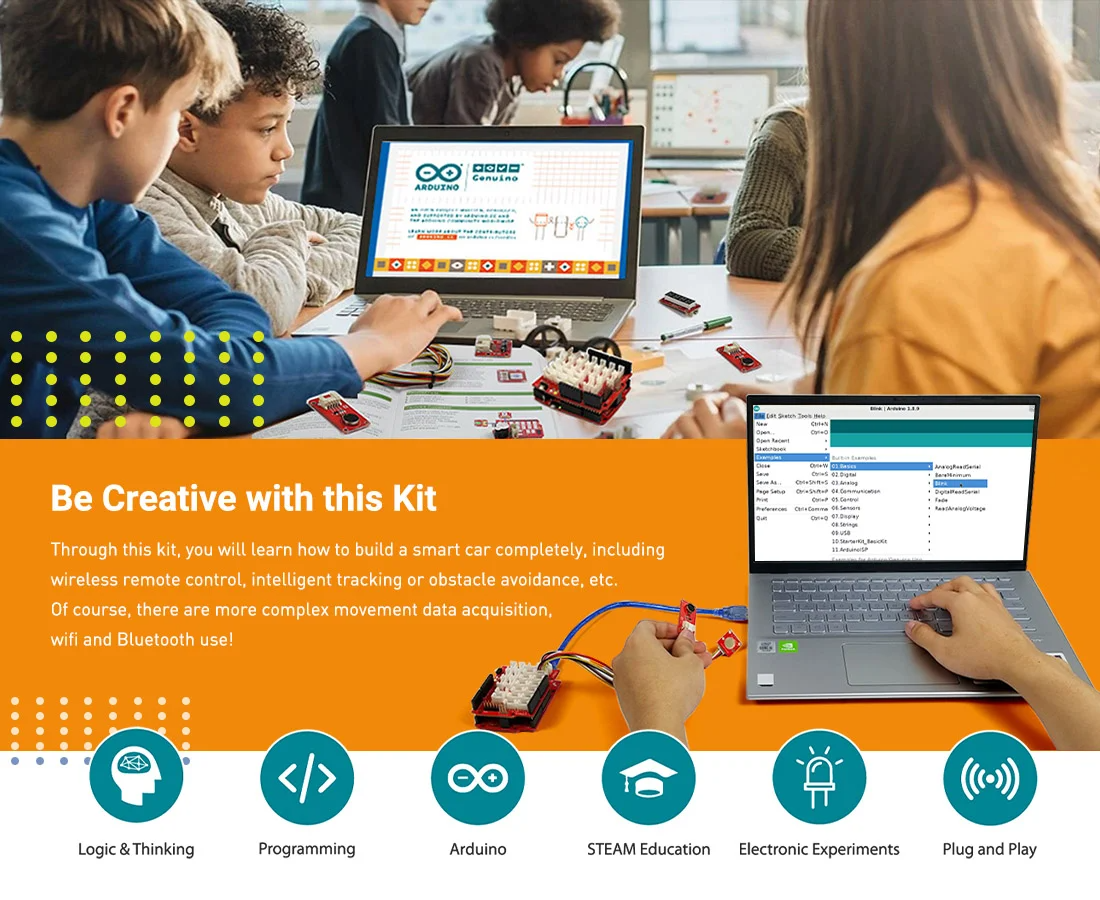 Набір Crowtail-Deluxe Kit for Arduino