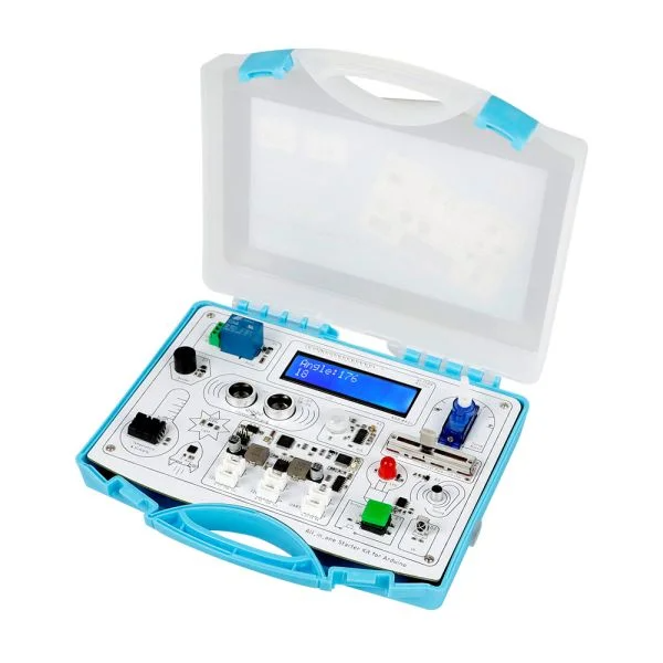 Набір All-in-one Starter Kit for Arduino Common Board Design Kit with 15 Sensors and 21 Lessons Набір All-in-one Starter Kit for Arduino Common Board Design Kit with 15 Sensors and 21 Lessons