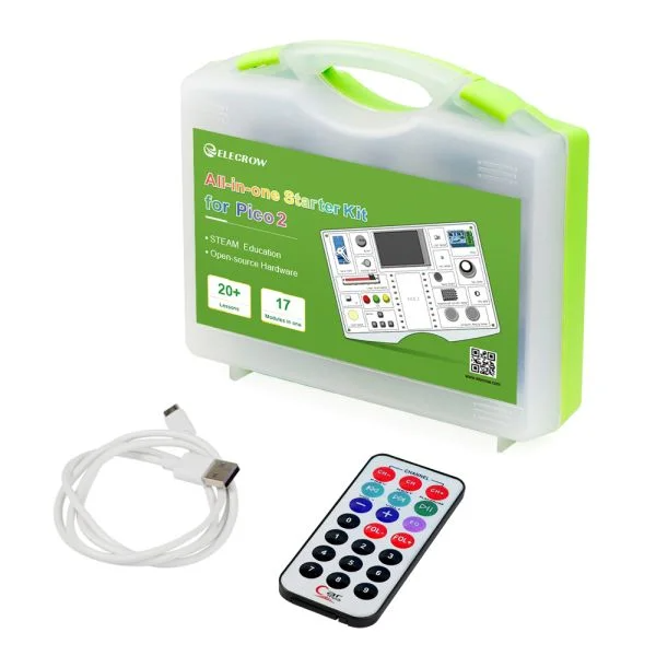 Набір All-in-one Starter Kit for Pico 2|RP2350 Starter Kit: 17 Sensors & 21 Coding Lessons