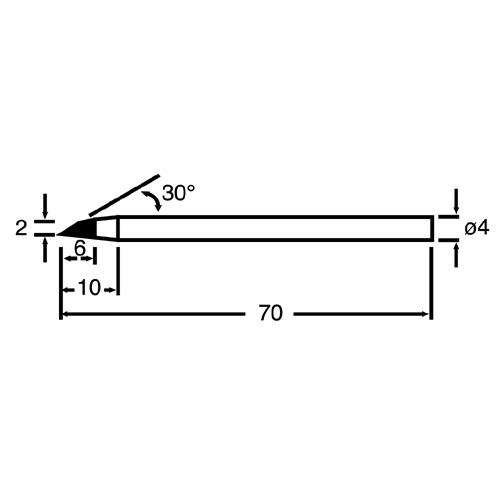 Pro'sKit SI-S120T-4BC 2 mm (жало для паяльника 8PK-S120NB-30/40)