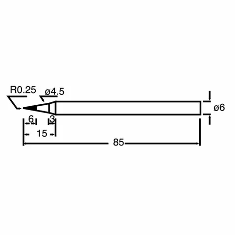 Pro'sKit SI-S120T-6SB (жало для паяльника 8PK-S120NB-60)