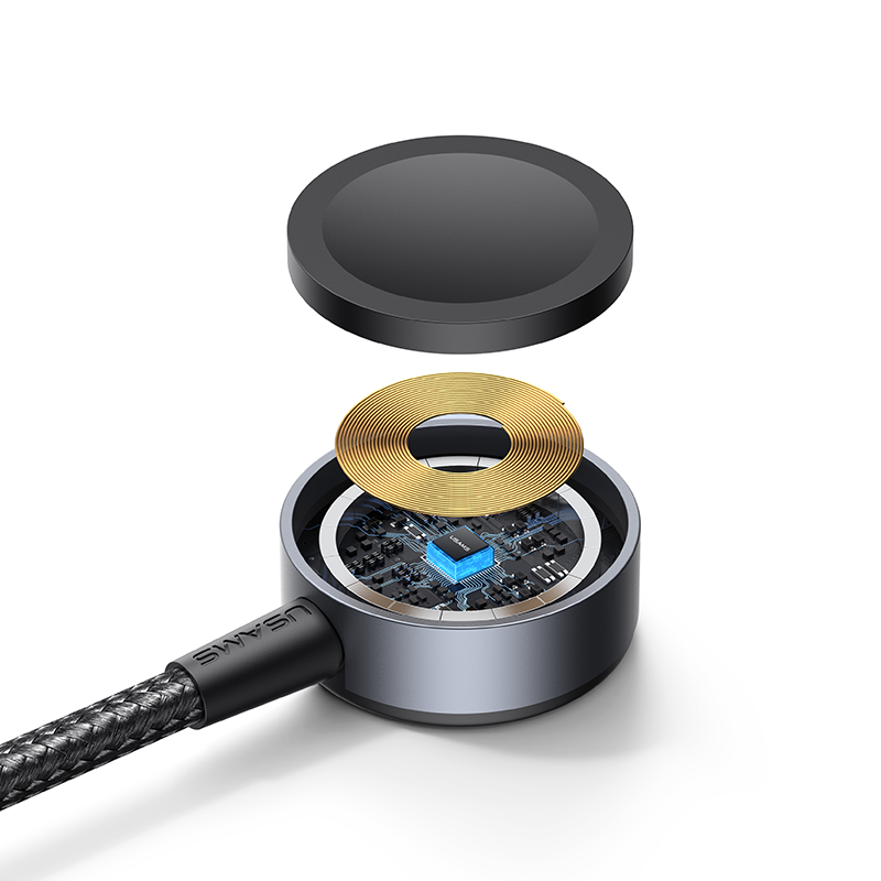 SJ754 72W Aluminum Alloy Data Cable With Colorful Light Type-C To Type-C + Type-C + Watch Wireless Charger - Huan Series (SJ754USB01 Tarnish – USAMS) SJ754 72W Aluminum Alloy Data Cable With Colorful Light Type-C To Type-C + Type-C + Watch Wireless Charger - Huan Series (SJ754USB01 Tarnish – USAMS)