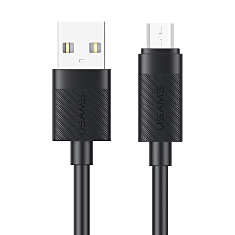 SJ779 U94 USB-A to Micro 2A Fast Charging & Data Cable (SJ779USB01 Black – USAMS)