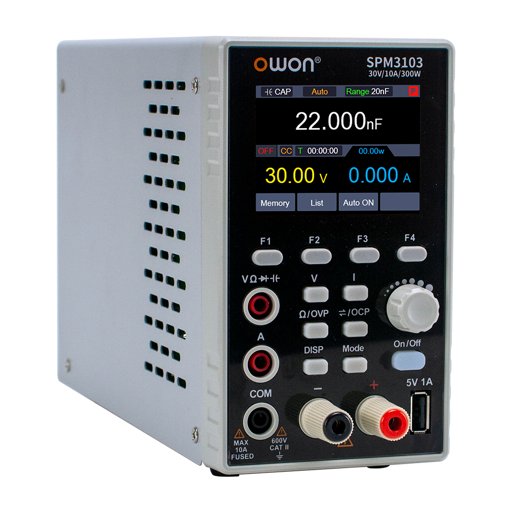 Лабораторний блок живлення із мультиметром, SPM3103