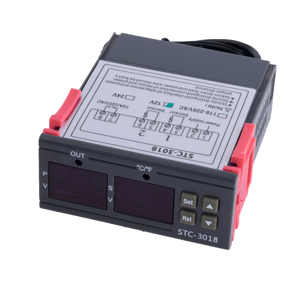 STC-3018 Терморегулятор термостат, STC-3018, 12V