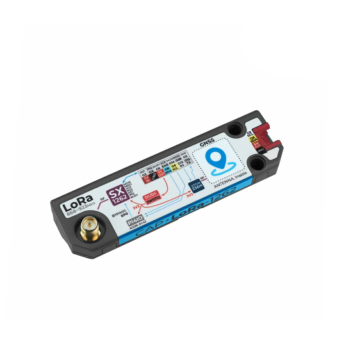 Модуль Cap LoRa 1262 for Cardputer Adv (SX1262, ATGM336H) Модуль Cap LoRa 1262 for Cardputer Adv (SX1262, ATGM336H)