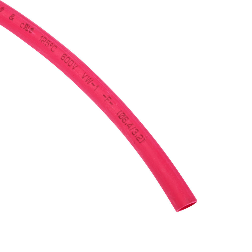 Термоусадочна трубка 6мм червона (CB-HFT6.4-RD) (термоусадка 6,0мм)