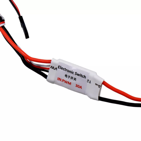 Перемикач керований PWM, 30A 1-6s Electronic Switch PWM 3.7-27V Input
