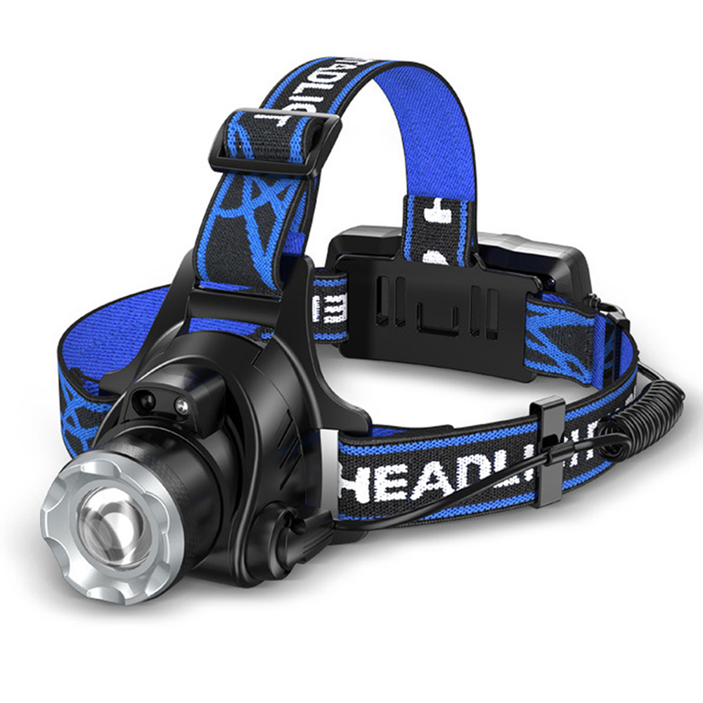 Налобний світлодіодний ліхтар на світлодіоді Cree XP-L V6 з датчиком руху Shustar (B201) T-001 V6/with sensor