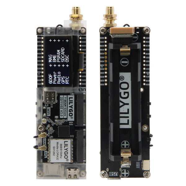 Модуль розробки T-Beam SUPREME Meshtastic UBLOX 433MHz Модуль розробки T-Beam SUPREME Meshtastic UBLOX 433MHz