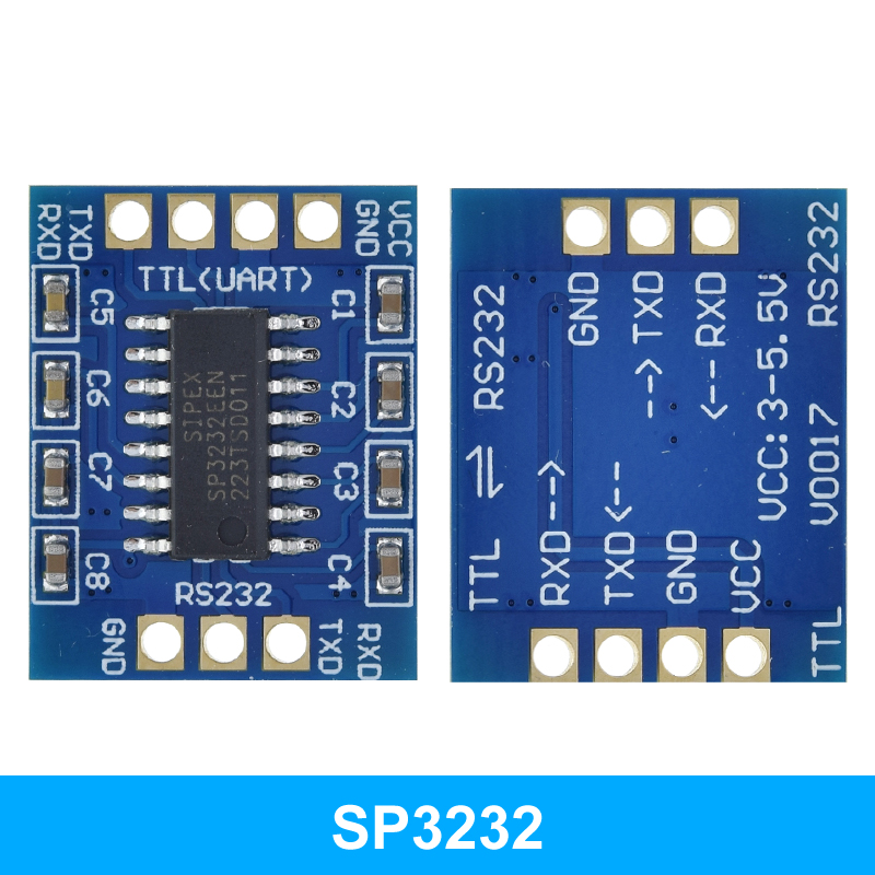 Модуль послідовного порту одноканальний TTL <-> RS232 на базі SP3232