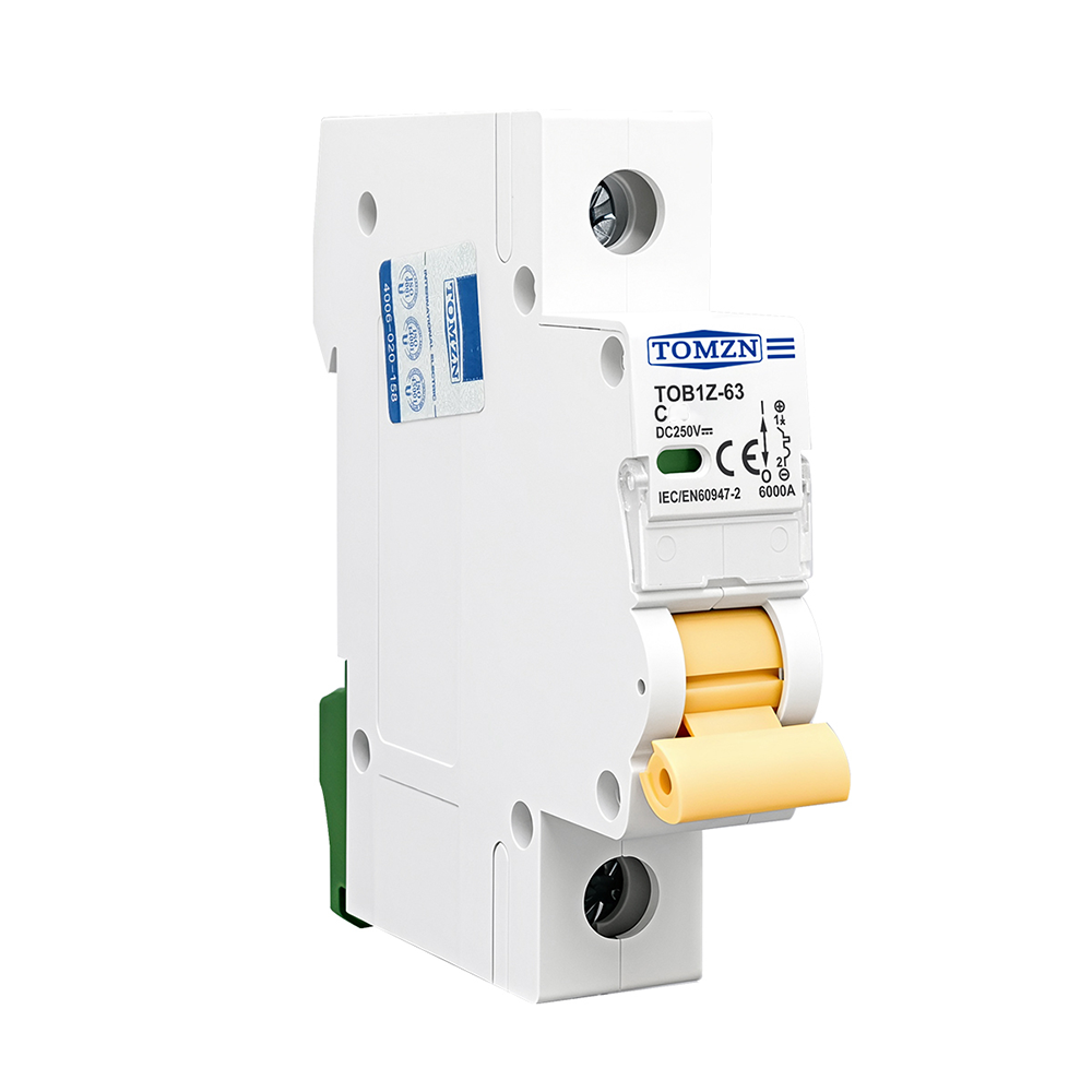 Автомат захисту постійного струму 1P 10A 250V MCB (TOB1Z-63 10A – TOMZN)