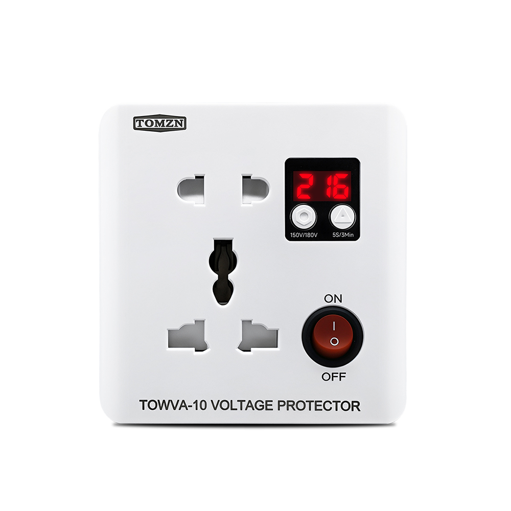 Реле напруги, розетка 10A (TOWVA-10 – TOMZN)