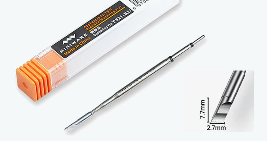 Miniware KU жало для 210 Handle та TS21 Miniware KU жало для 210 Handle та TS21