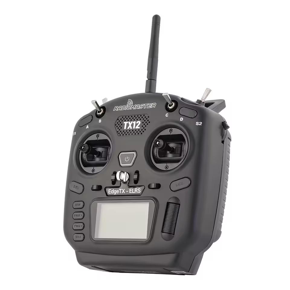 Пульт керування RadioMaster TX12 MKII, Mode 2, ELRS 2.4