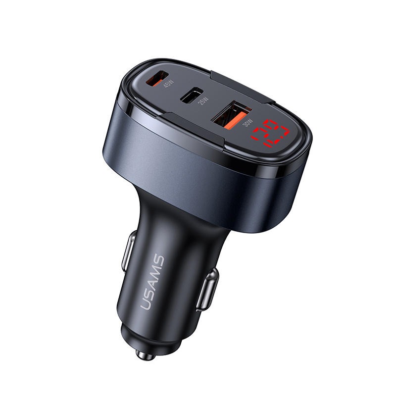 Автомобільний зарядний пристрій 100W, чорний (US-CC257 – USAMS)