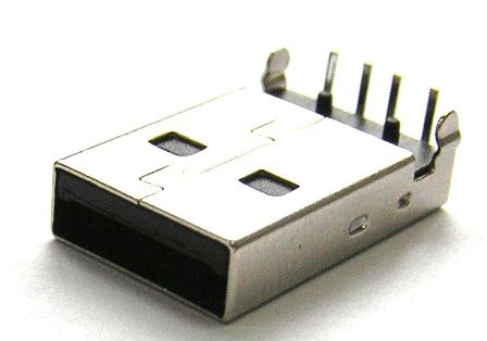 Вилка USBA DIP90° PLUG (USB-A1D60M-0B4N)