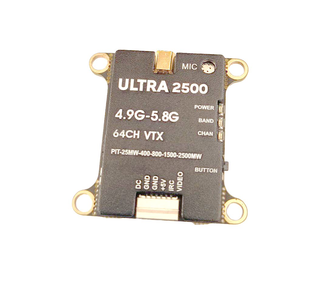 Відеопередавач VTX для FPV, ULTRA 2500 4.9G-5.8G 64CH VTX