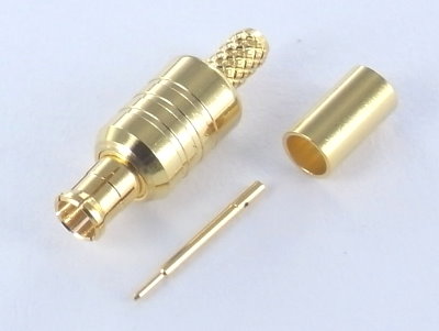 MCX-вилка на кабель (X-001-174 TGN) (MCX-C174P) (ВЧ-разъем)