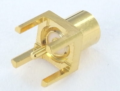 MCX-розетка на плату (X-003 TGG) (MCX-J) (ВЧ-роз'єм) MCX-розетка на плату (X-003 TGG) (MCX-J) (ВЧ-роз'єм)