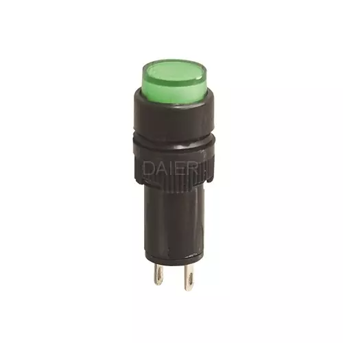 Індикаторна LED лампа 10мм AC/DC 12V зелена, NXD-211 Індикаторна LED лампа 10мм AC/DC 12V зелена, NXD-211