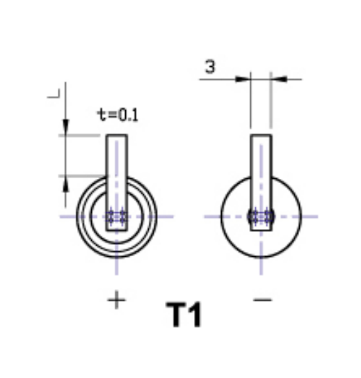 Батарейка 1/2AA літієва 3,6V 1шт. з контактами Xeno Energy XL-050F/T1