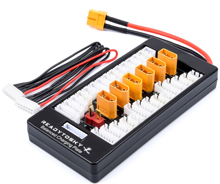 Розгалужувач, адаптер XT60-F для заряджання 2-6S Lipo