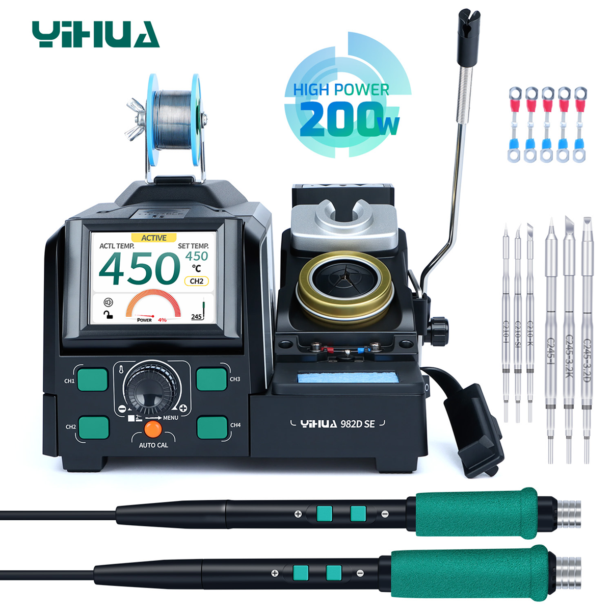Паяльна станція YIHUA982D SE C210+C245