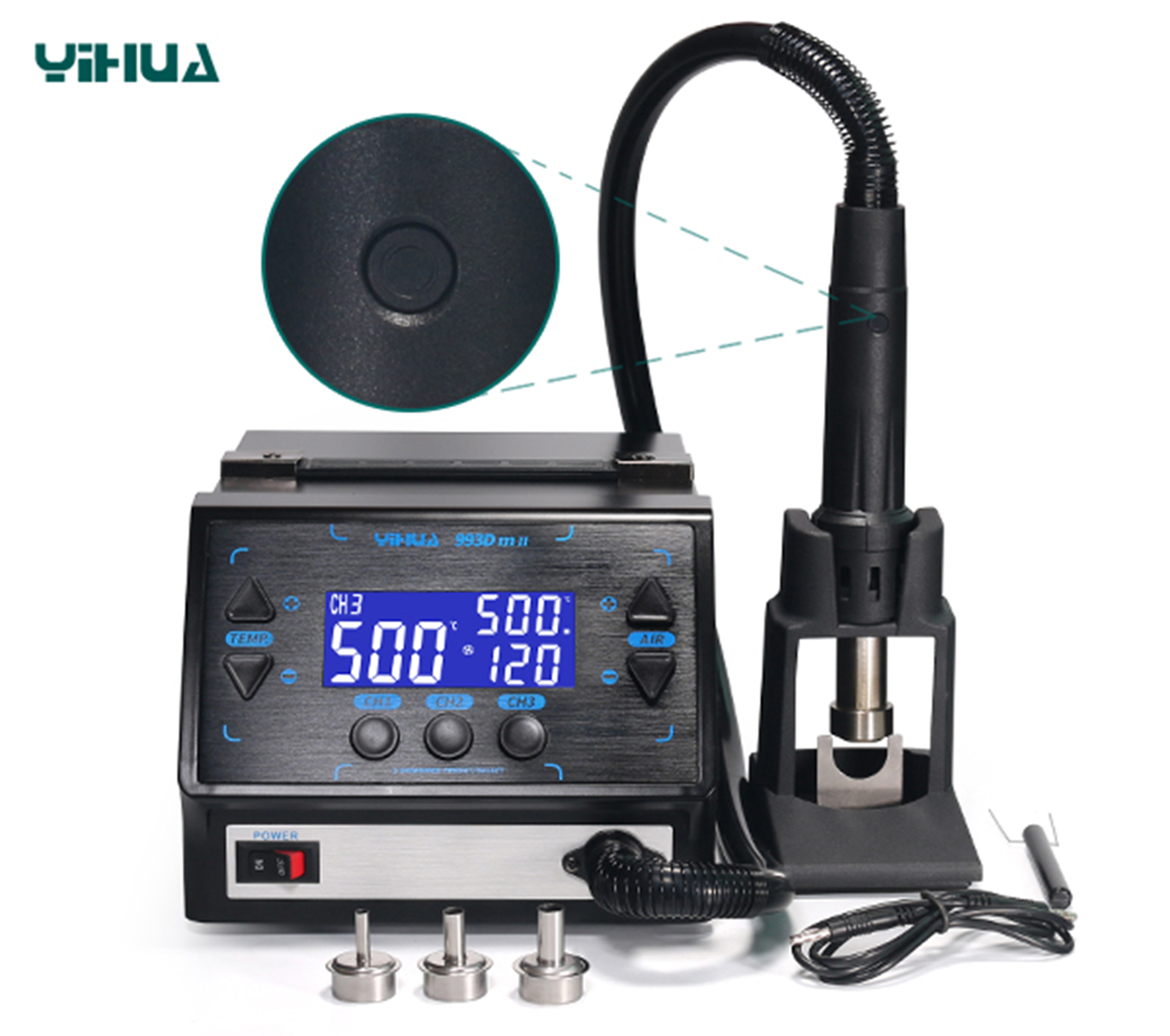 Термофен YIHUA 993Dm-II
