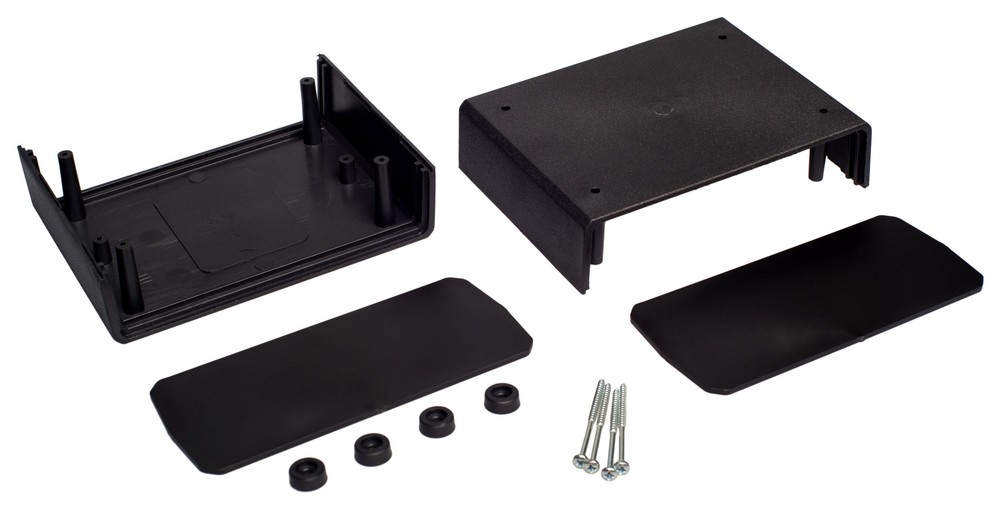 Z3 P (Kradex) корпус, чорний, 70х150х110мм, комплект