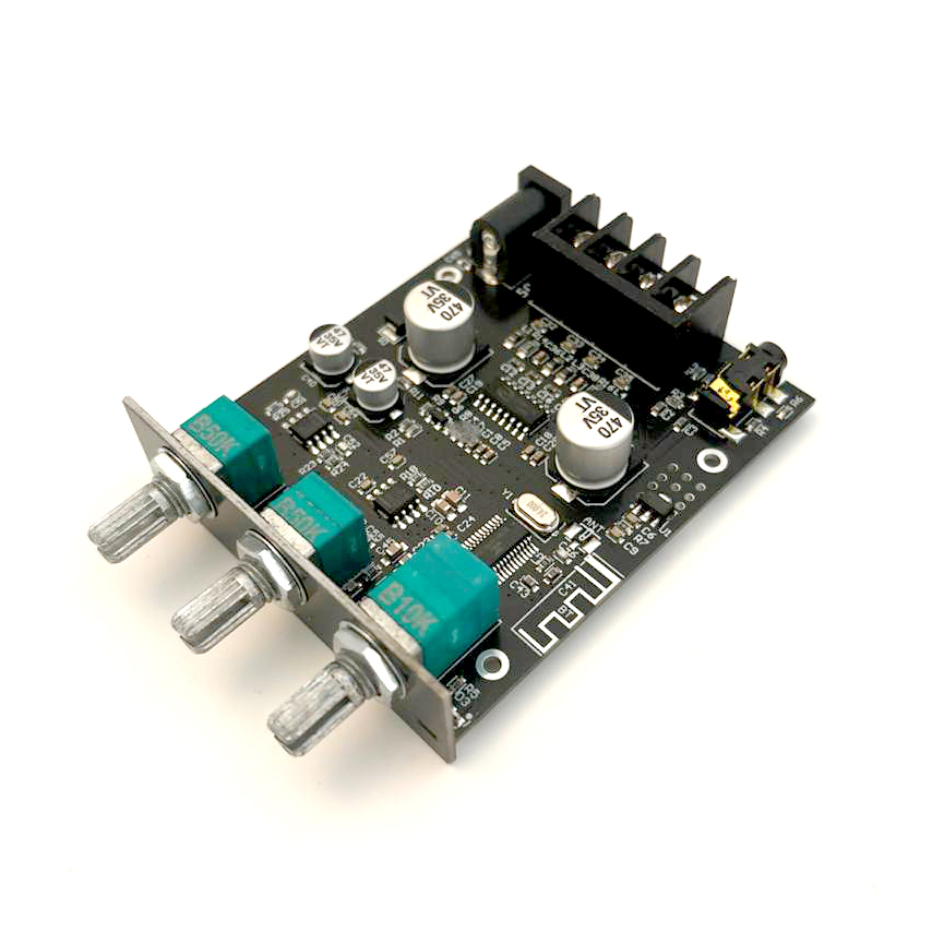 Стерео аудіо підсилювач з Bluetouth 5.0, ZK-502MT