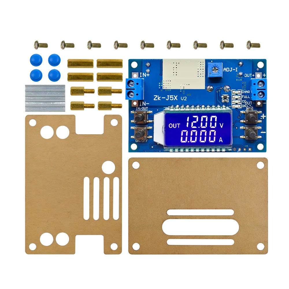 DC/DC модуль з LCD та акриловим корпусом Zk-J5X