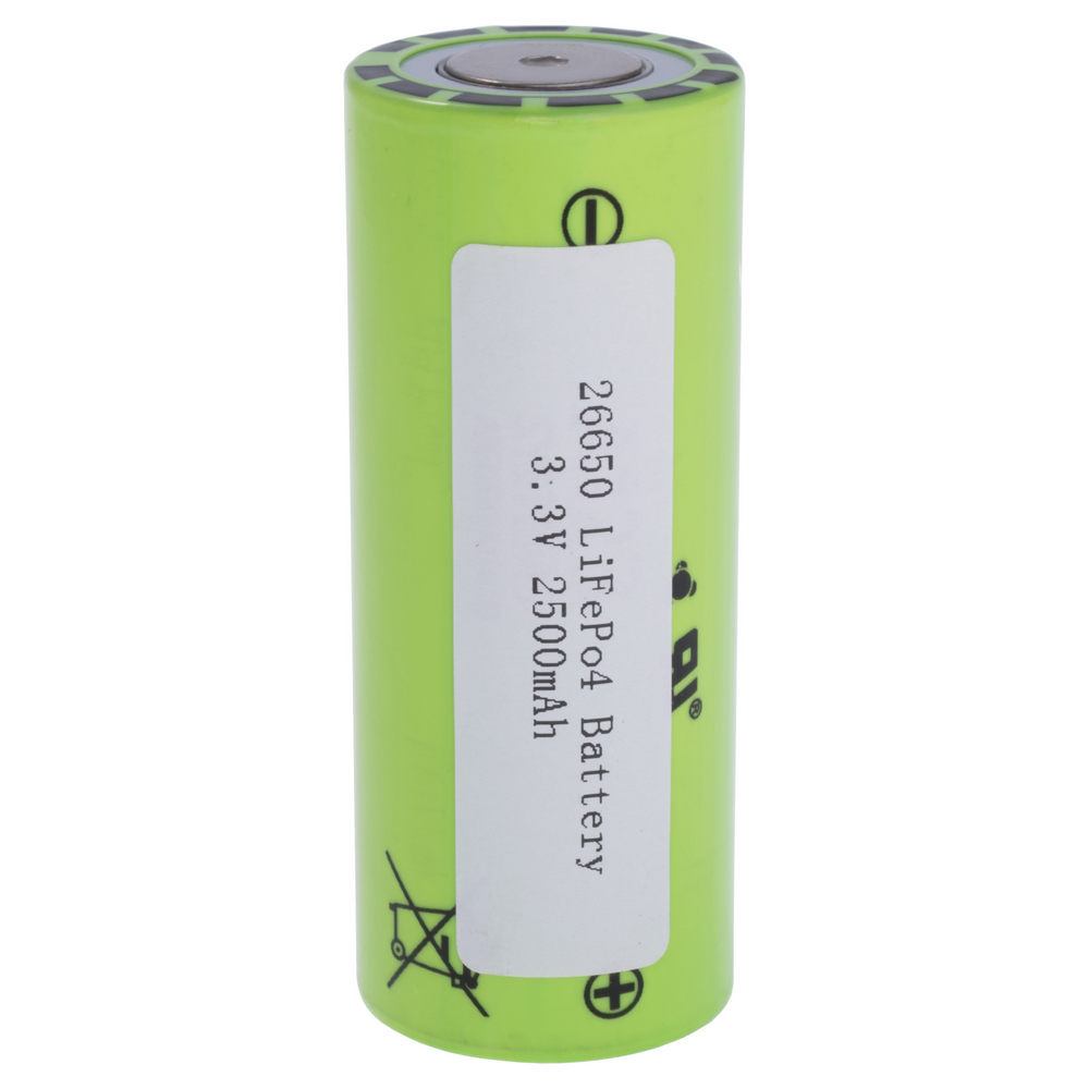 LiFePO4 2,5Ah, 3,3V, 26650 GEB акумулятор літій-залізо-фосфатний A123-26650