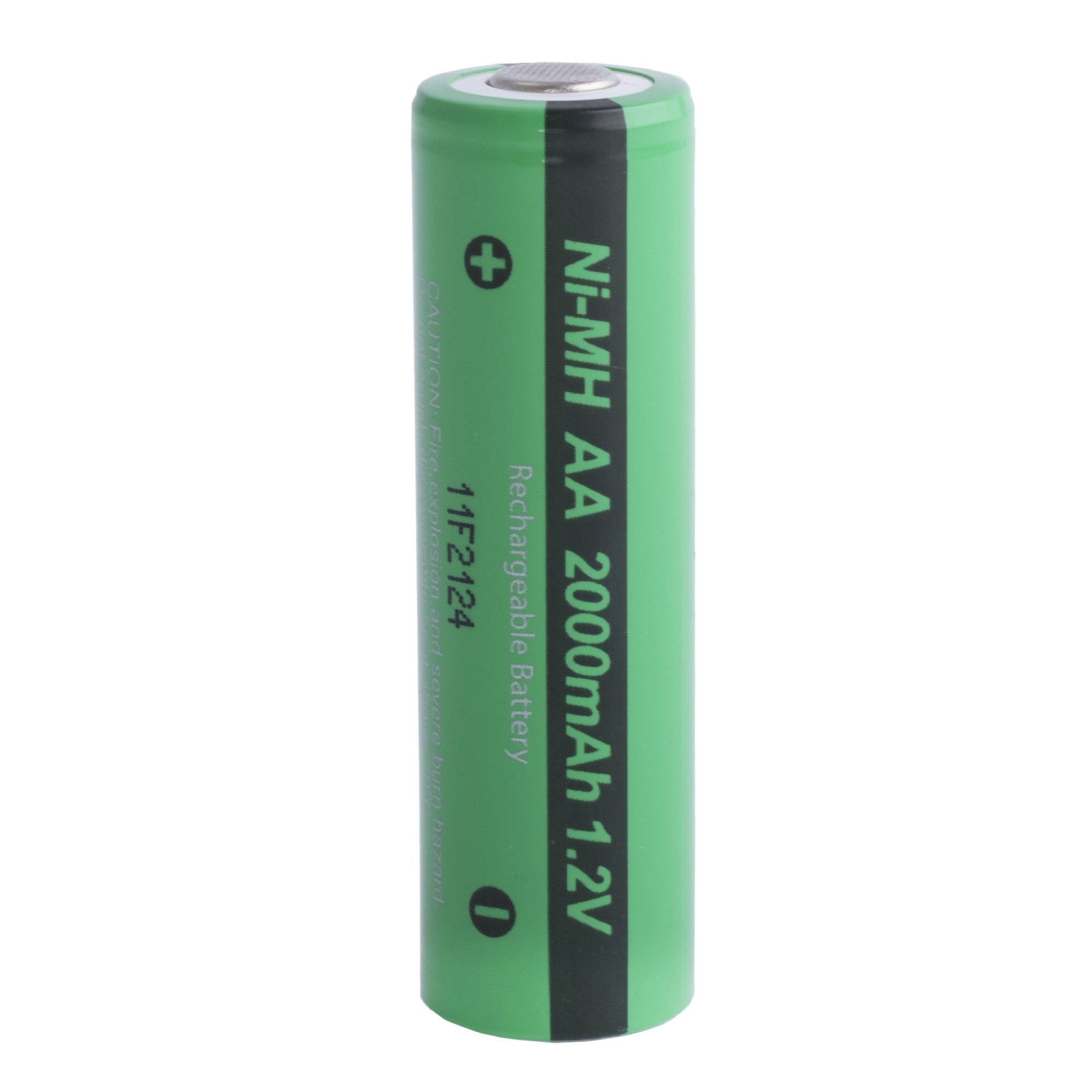 NiMH 2000mAh, 1,2V, AA PKCELL, нікель-метал-гідридний акумулятор flat cap