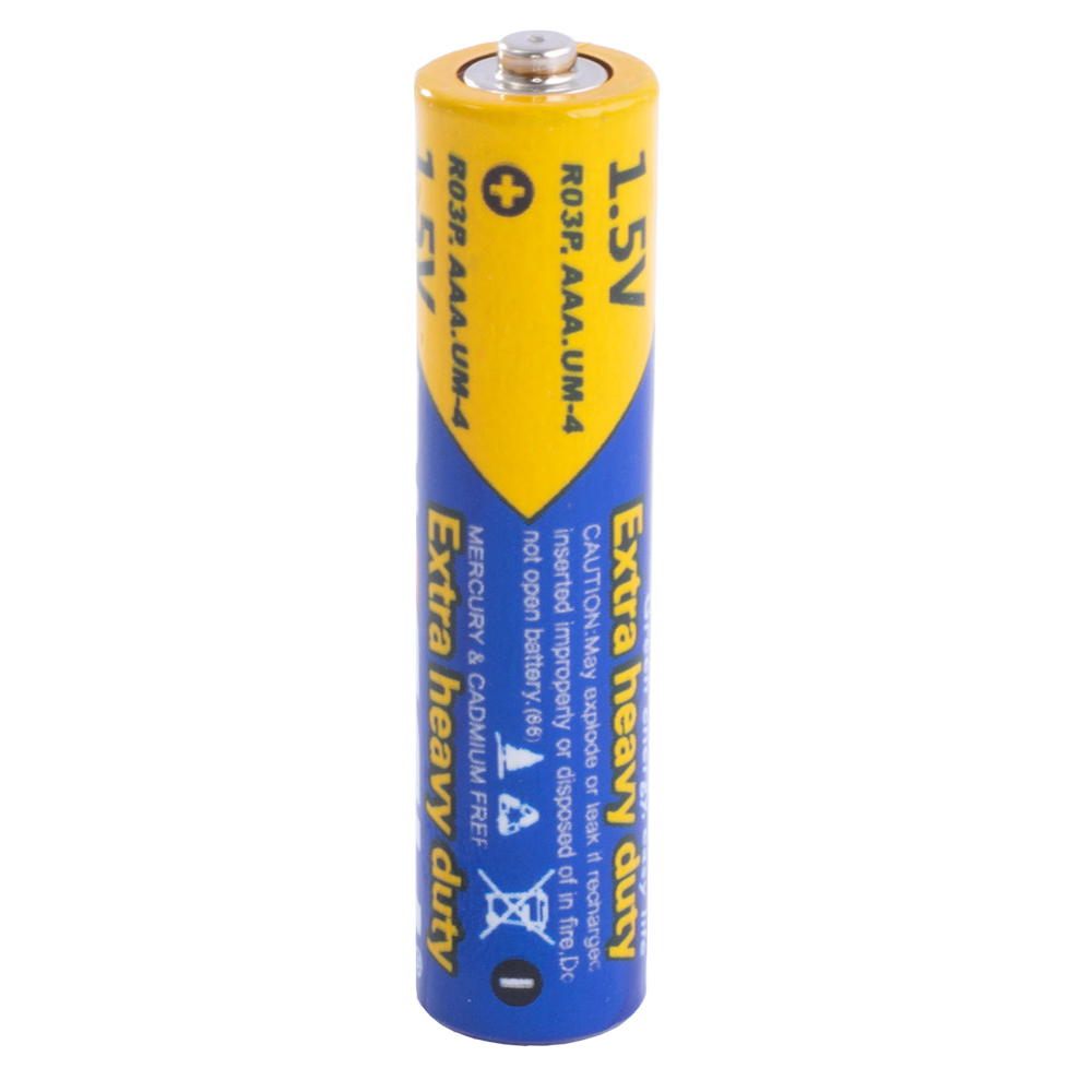 Батарейка AAA сольова 1,5V 1шт. PKCELL Extra heavy duty battery R03P/UM4
