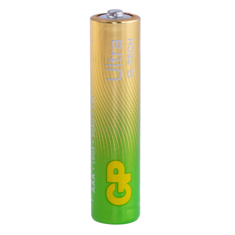 Батарейка AAA лужна 1,5V 1шт. GP Batteries Ultra+ LR3, GP24AUETA21EAN-2S2