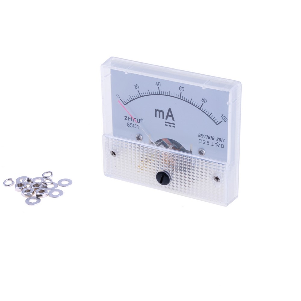 Аналоговий амперметр DC 100mA