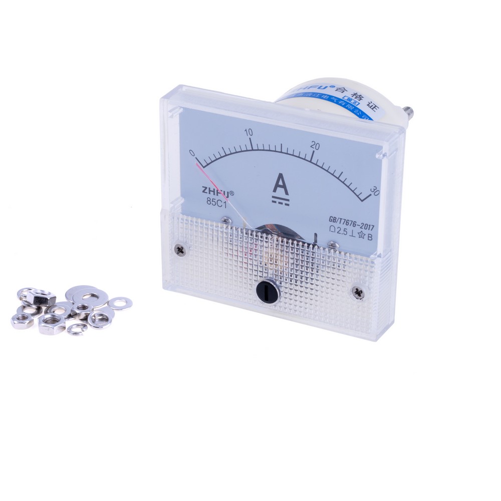 Аналоговий амперметр DC 30A