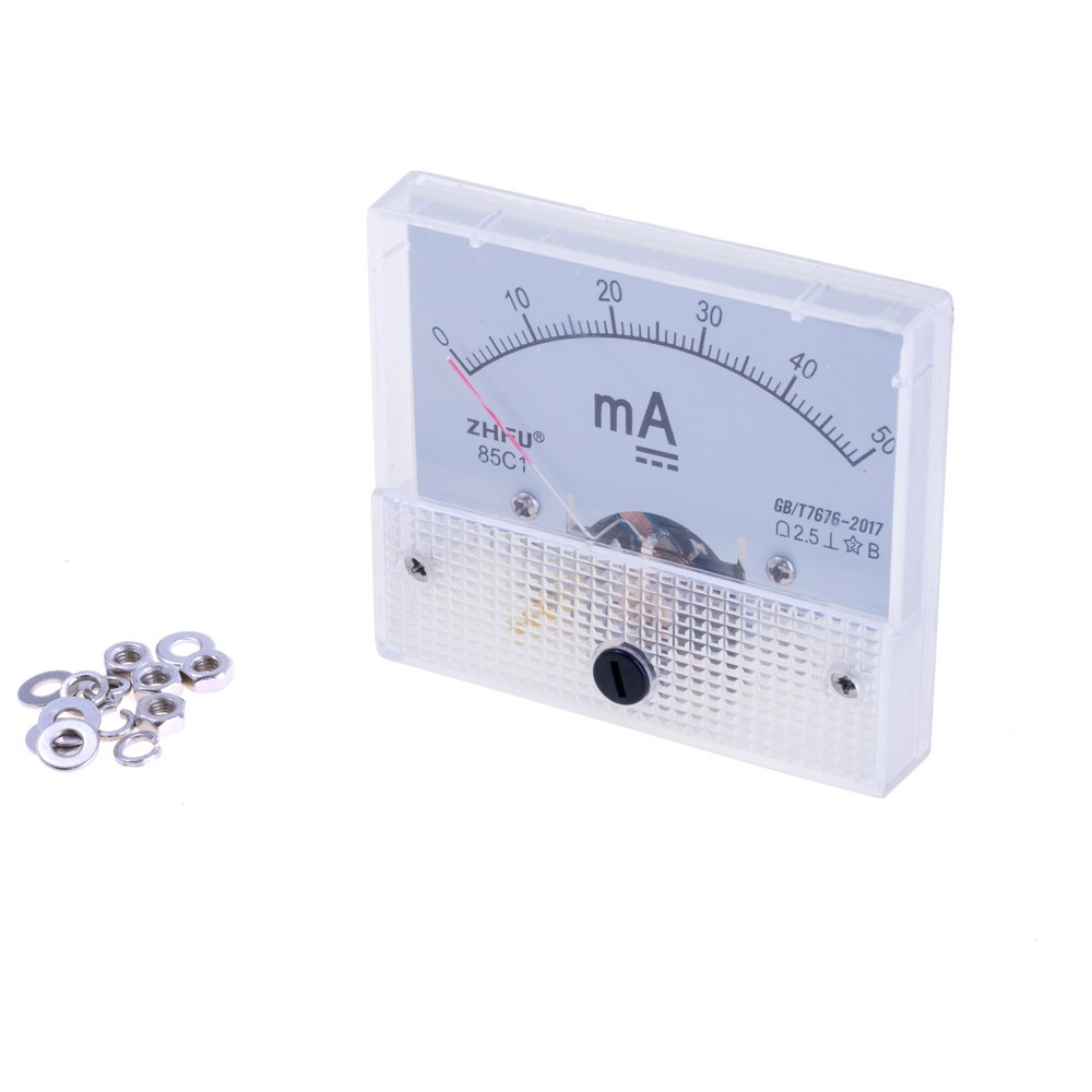 Аналоговий амперметр DC 50mA