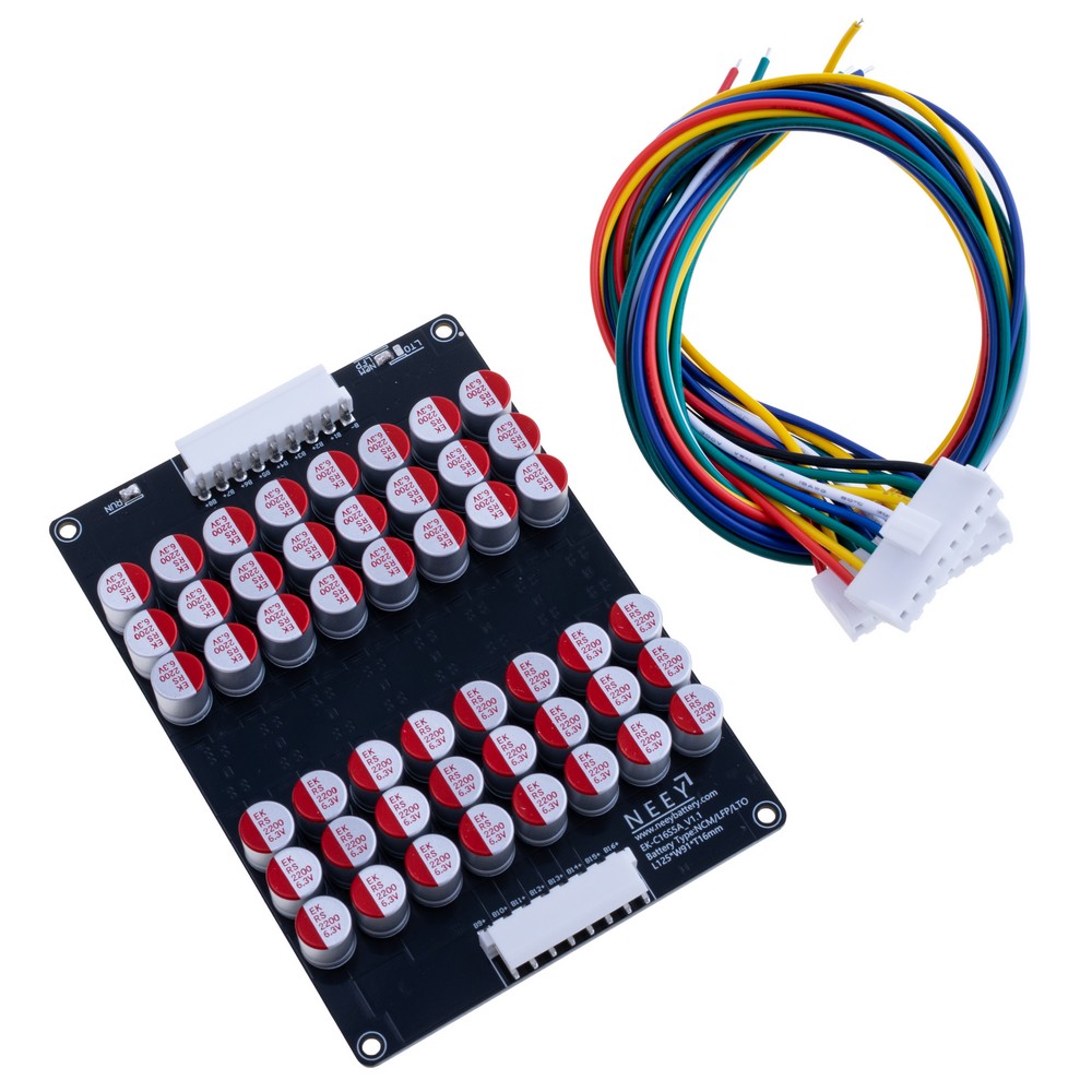 Активний балансир конденсаторний Li-ion/LiFePo4/LTO: 12-16S EK-C1S5A