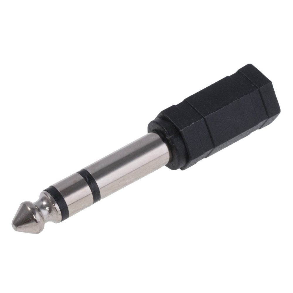 AC-007 перехідник 3,5мм Jack socket/6,3мм Jack plug; stereo