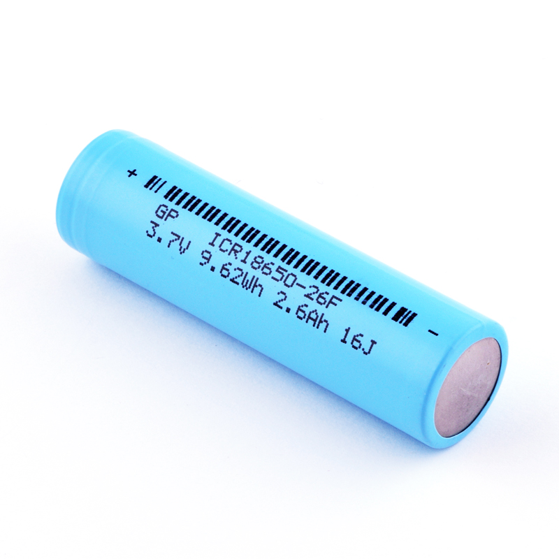Li-Ion 2550mAh, 3,7V, 18650 GP Batteries літій-іонний акумулятор ACCU-18650-2.6/GP